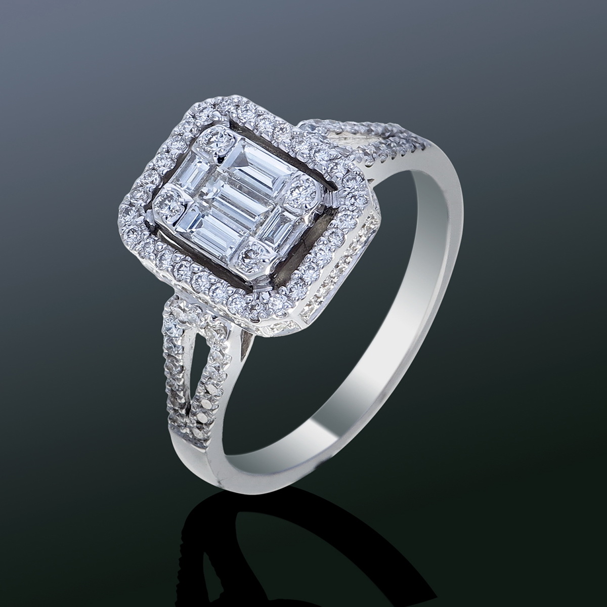 Modern ring design by Diya Jewel