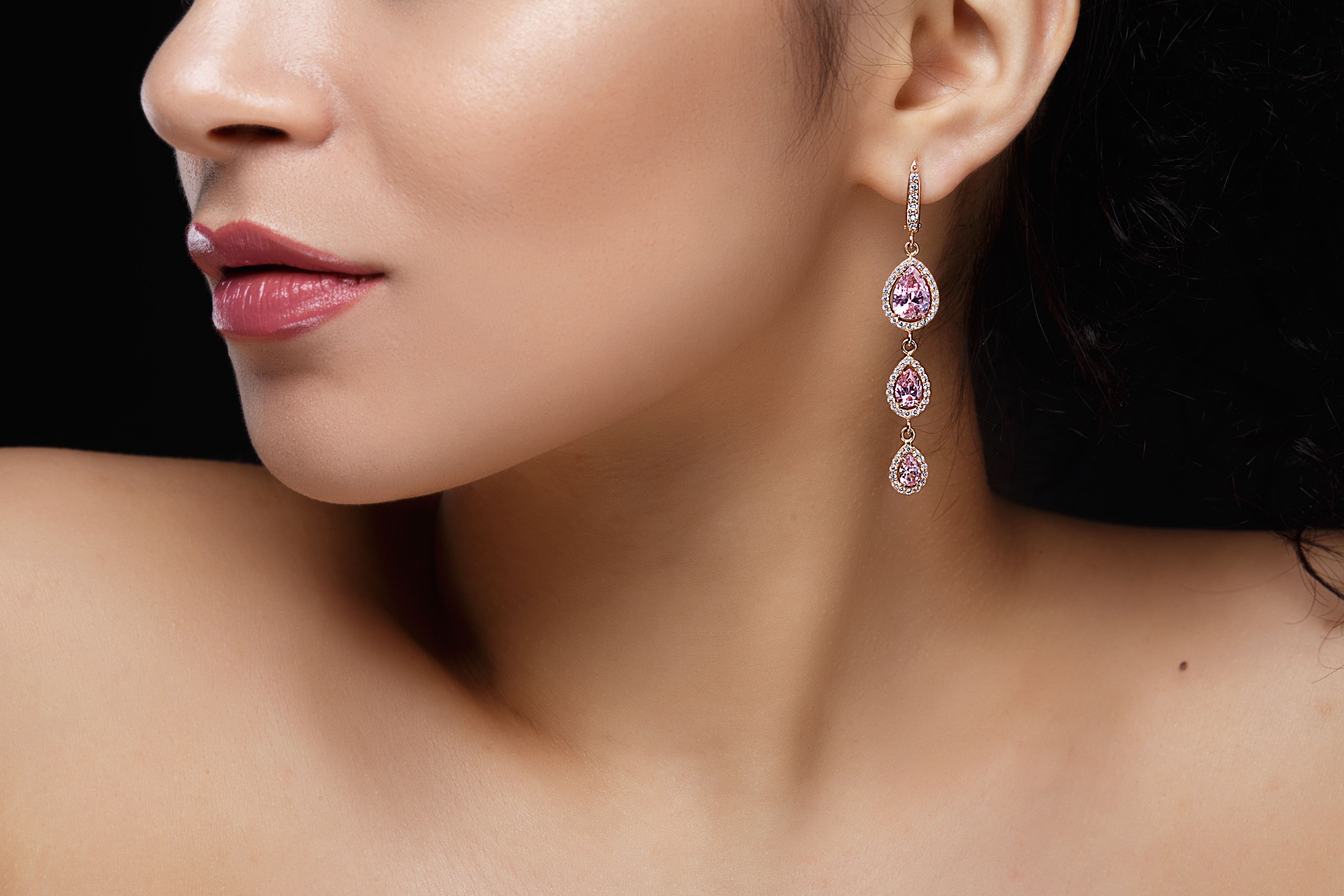 Earrings by Diya Jewel